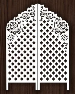 Design pattern screen panel