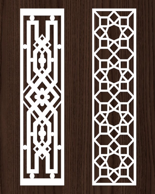 Design pattern screen panel