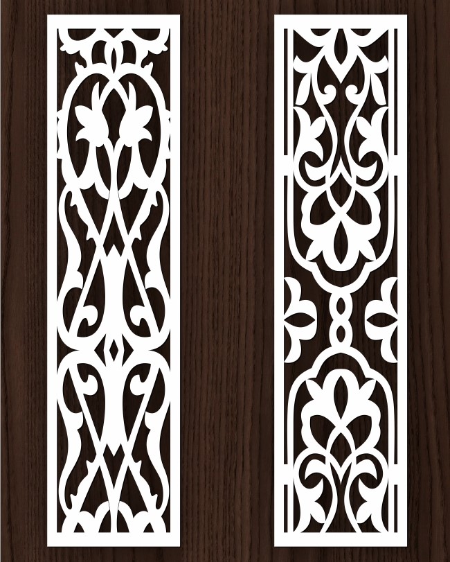 Design pattern screen panel