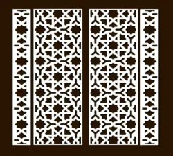 Design pattern screen panel