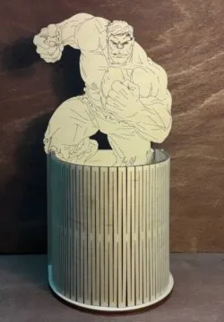 Hulk pencil holder