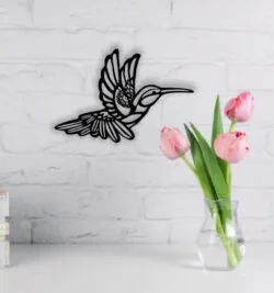 Hummingbird wall decor