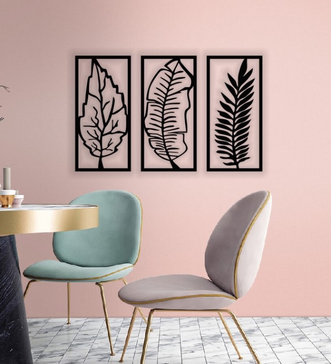 Leaves wall decor