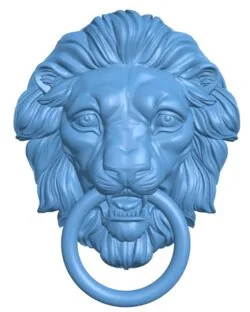 Lion head pattern