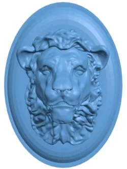 Lion head pattern