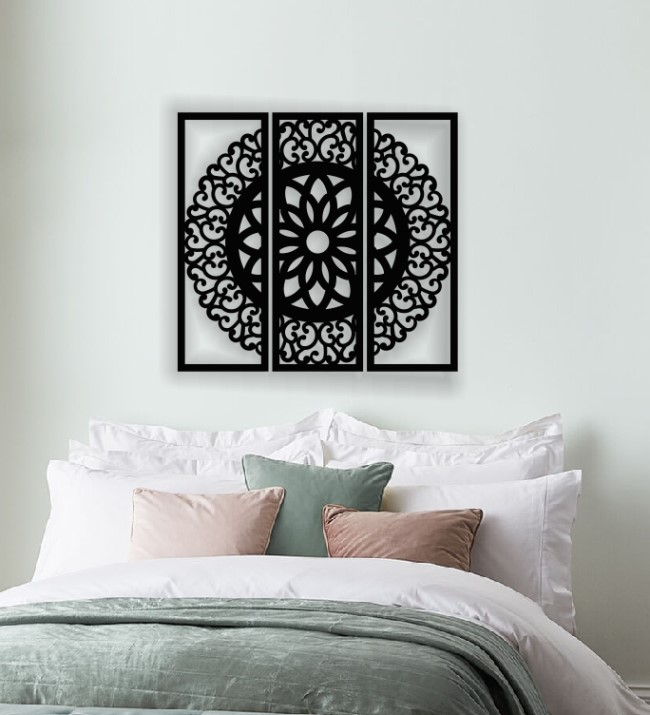 Mandala wall decor