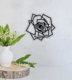 Rose wall decor