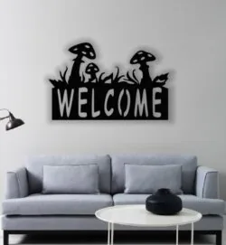 Welcome wall decor