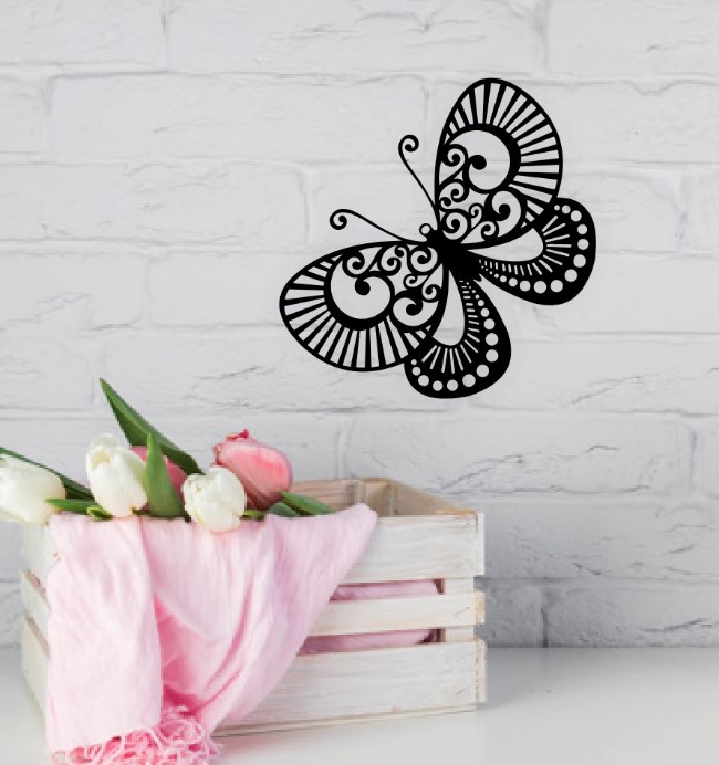 Butterfly wall decor