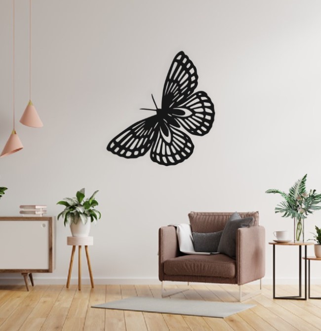 Butterfly wall decor