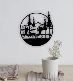 Camping wall decor