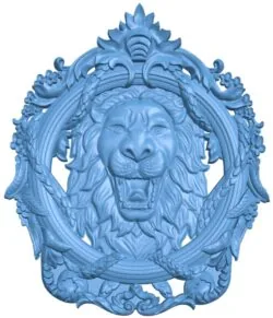 Cartouche lion