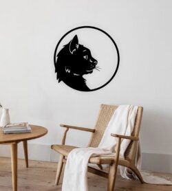 Cat wall decor