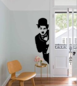 Charles Chaplin wall decor