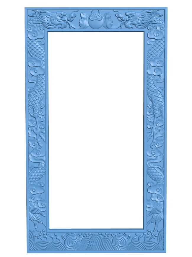 Chinese dragon frame