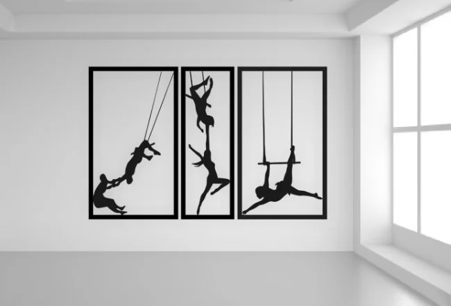 Circus wall decor