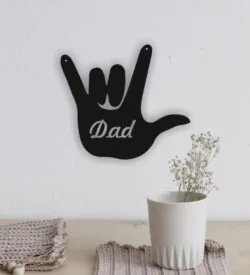 Dad hand