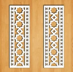 Design pattern screen panel