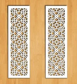 Design pattern screen panel