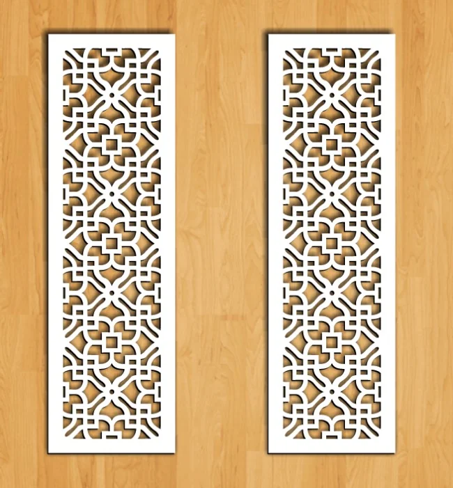 Design pattern screen panel