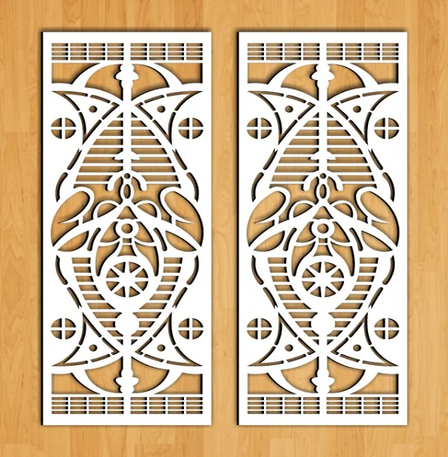 Design pattern screen panel