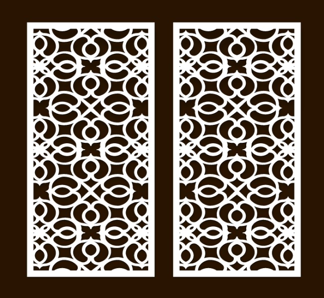 Design pattern screen panel