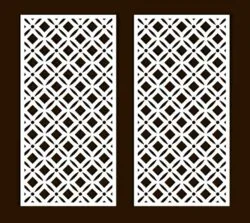 Design pattern screen panel