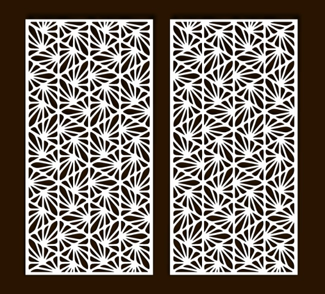 Design pattern screen panel