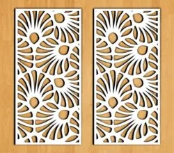 Design pattern screen panel