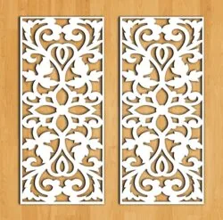 Design pattern screen panel