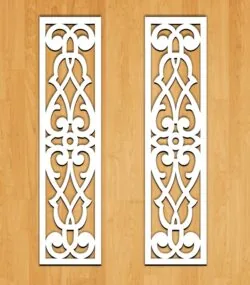 Design pattern screen panel