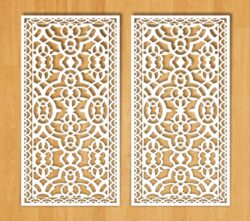 Design pattern screen panel