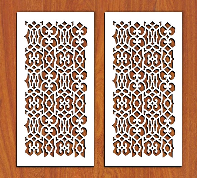 Design pattern screen panel