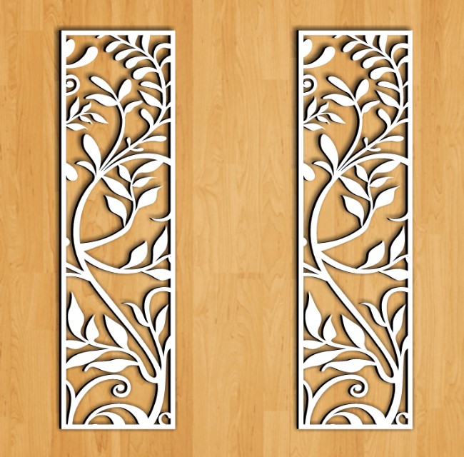 Design pattern screen panel