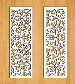 Design pattern screen panel