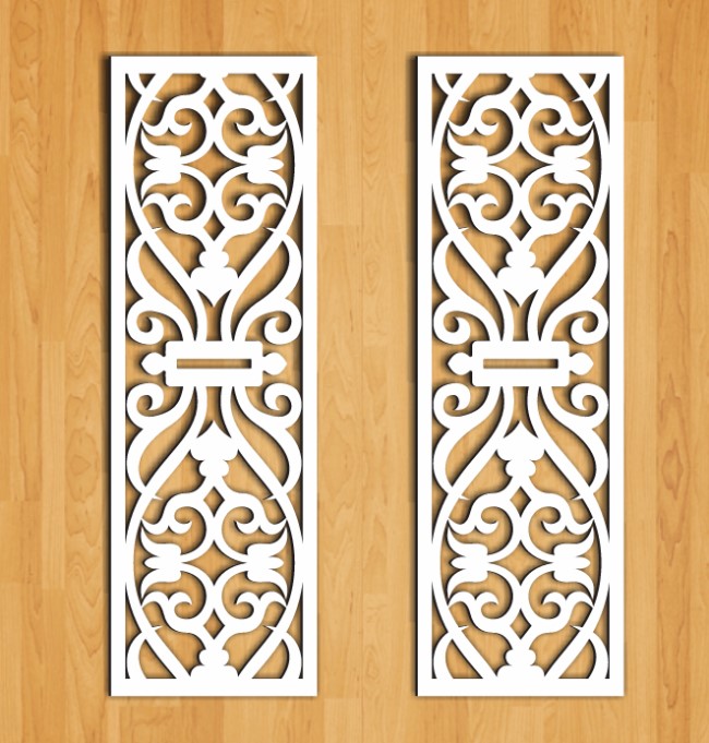 Design pattern screen panel