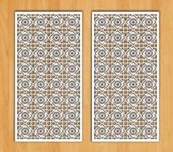 Design pattern screen panel