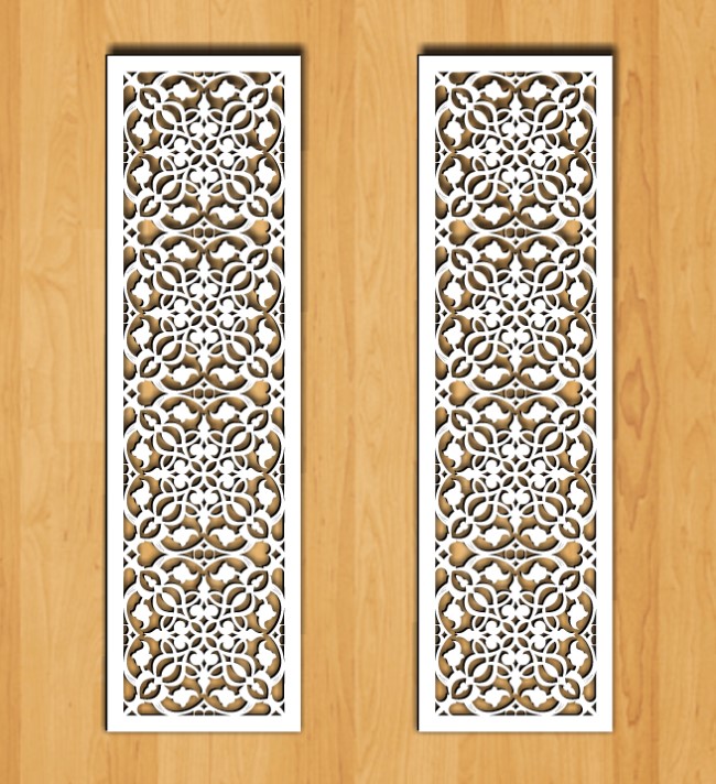 Design pattern screen panel