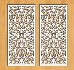 Design pattern screen panel