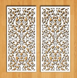 Design pattern screen panel