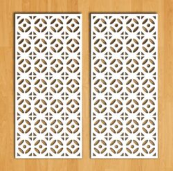 Design pattern screen panel