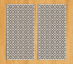 Design pattern screen panel