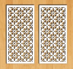 Design pattern screen panel