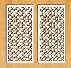 Design pattern screen panel