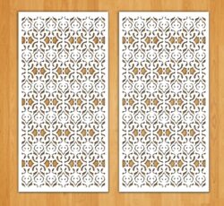 Design pattern screen panel