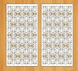 Design pattern screen panel