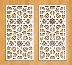 Design pattern screen panel