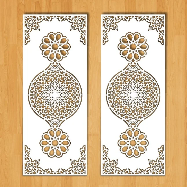 Design pattern screen panel