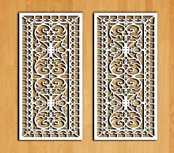 Design pattern screen panel