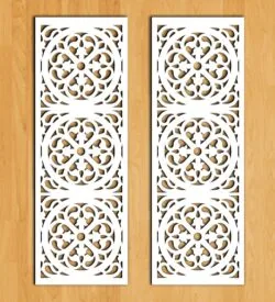 Design pattern screen panel